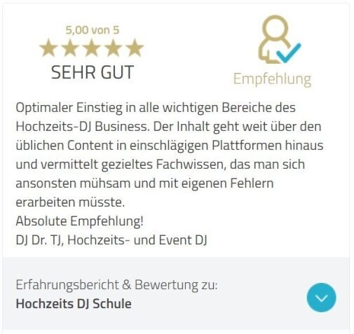 Erfahrung Online DJ Schule